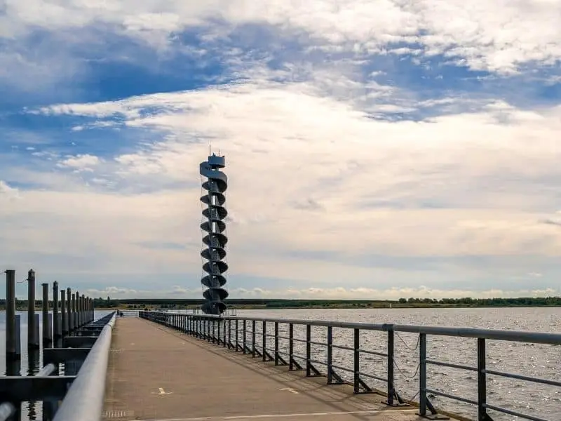 Der Große Goitzschesee in Sachsen-Anhalt