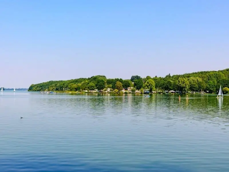 Der Ratzeburger See in Schleswig-Holstein