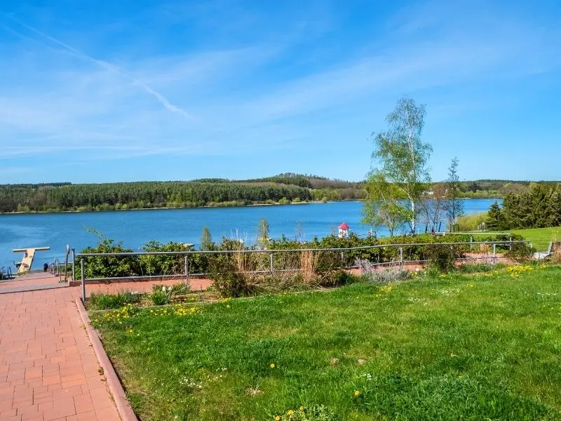 Die Talsperre Zeulenroda-Triebes in Thüringen
