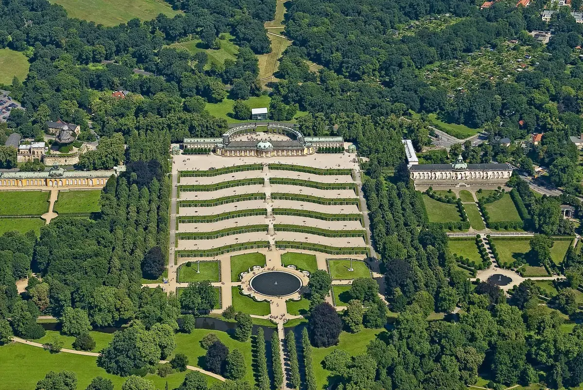Potsdam Schloss Sanssouci Park