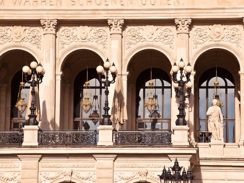 Die Alte Oper in Frankfurt am Main