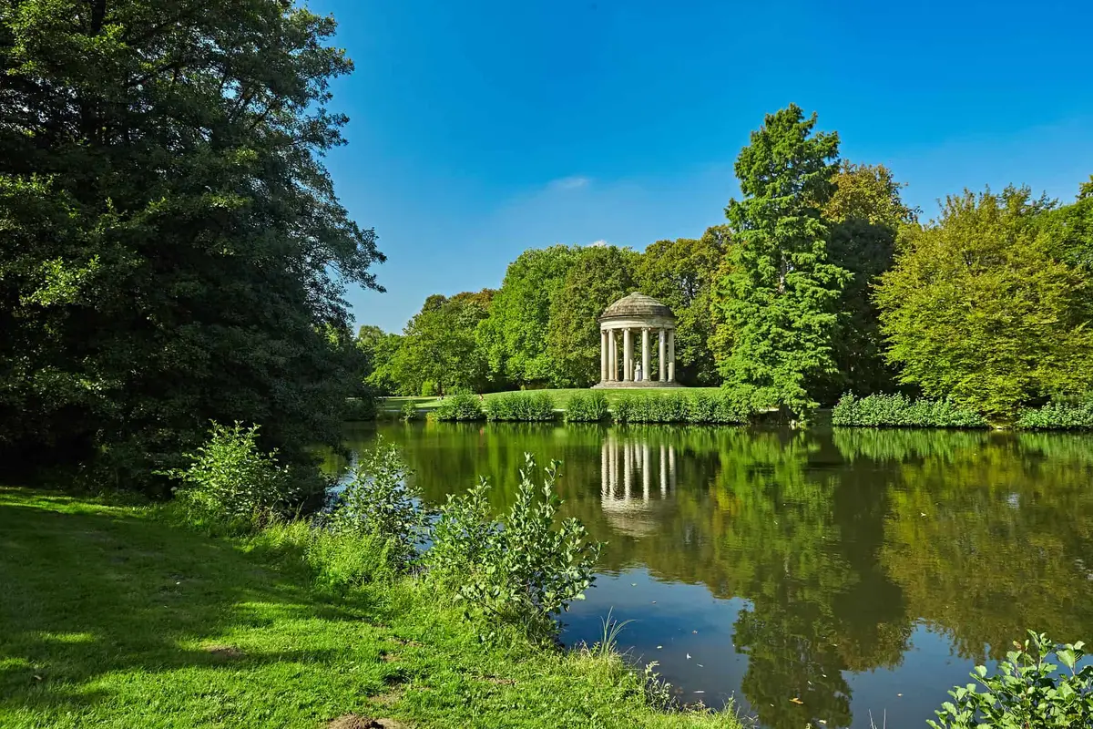 Herrenhäuser Gärten Leibniztempel im Georgengarten