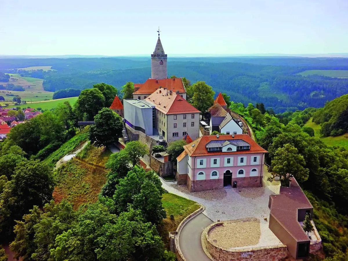 Die Leuchtenburg, Sehenswürdigkeit in Thüringen
