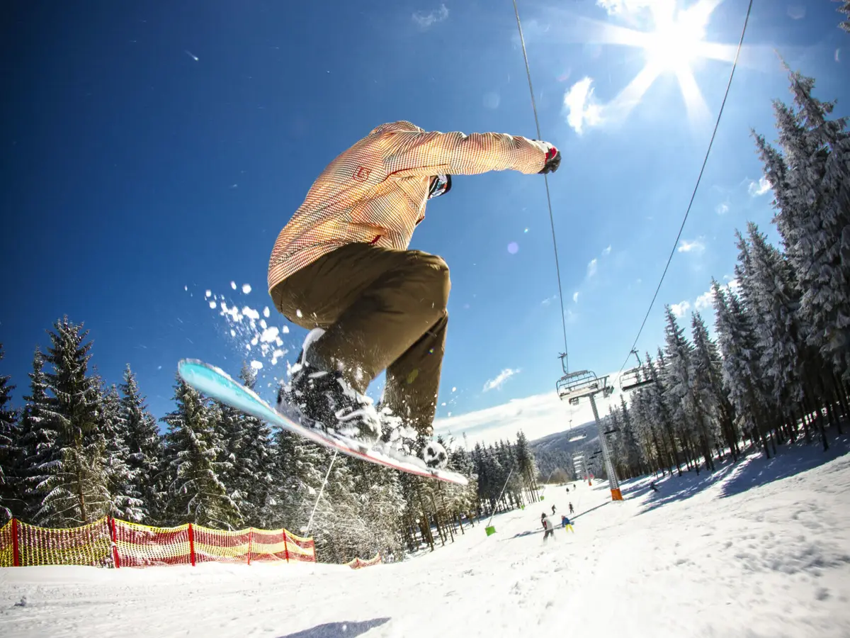 Das Skigebiet Winterberg
