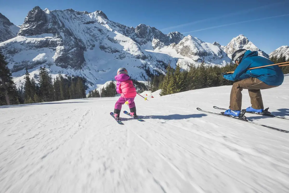 Das Skigebiet der Zugspitze