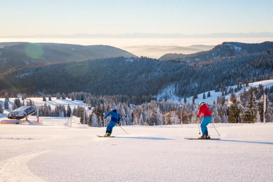 Das Skigebiet Feldberg