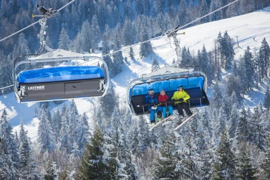 Das Skigebiet Feldberg
