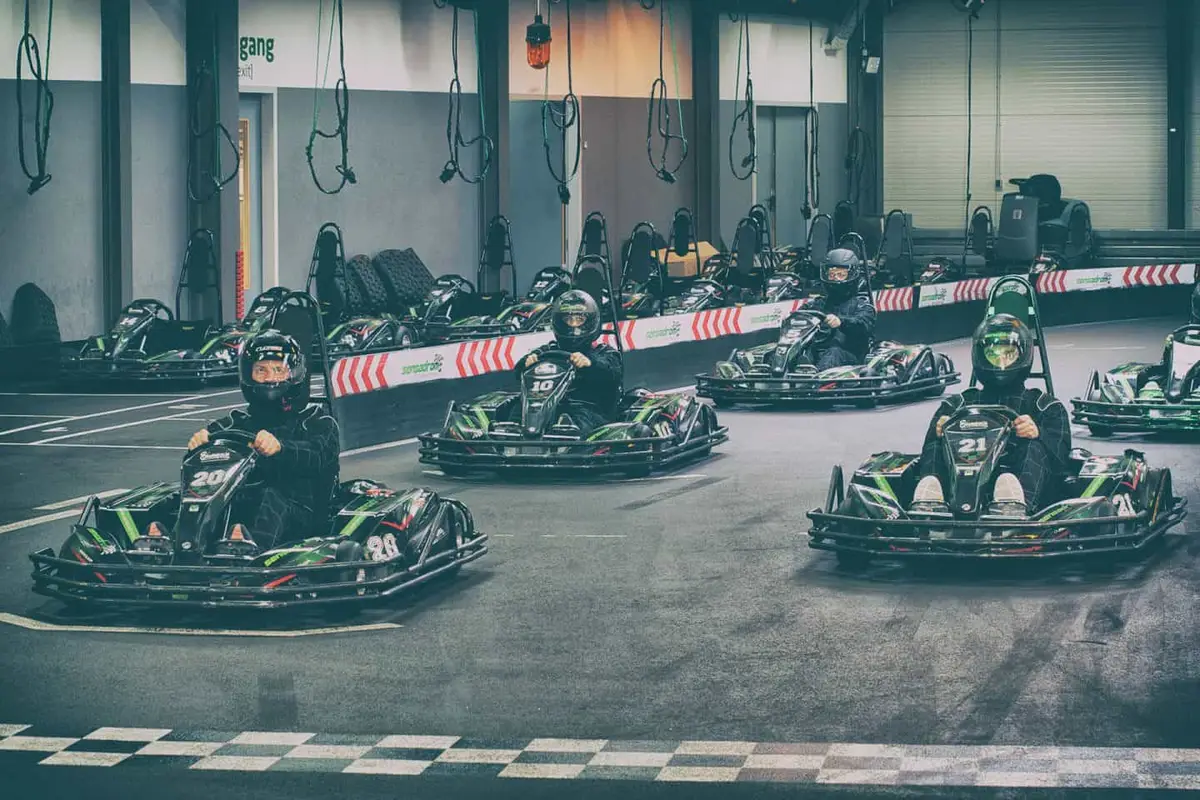 Die Kartbahn Sensadrom. Kartbahn Stuttgart