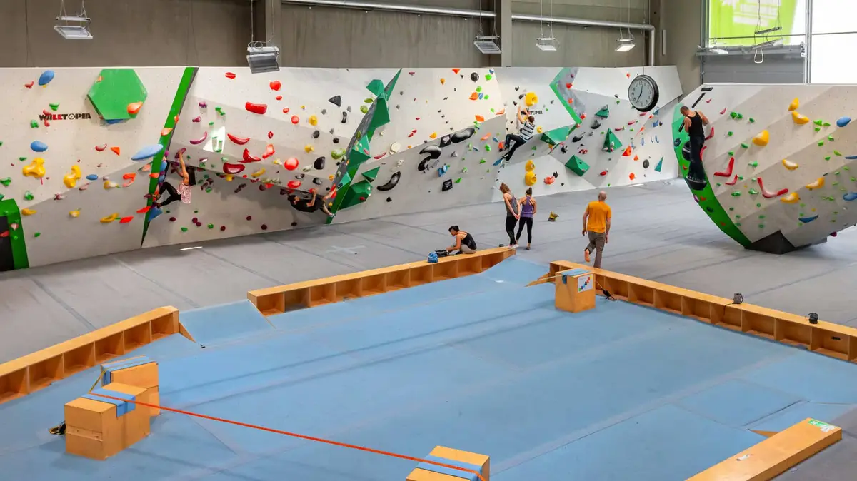 Die Kletterhalle Rockerei, Indooraktivität in Stuttgart