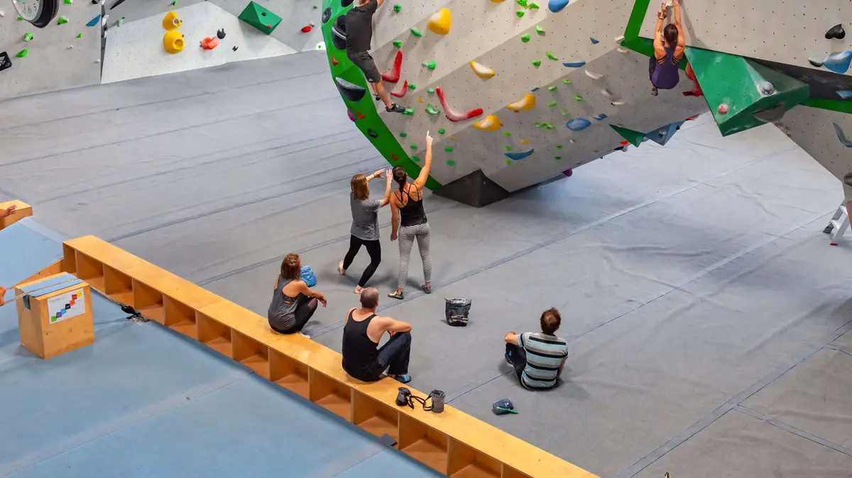 Die Kletterhalle Rockerei, Indooraktivität in Stuttgart