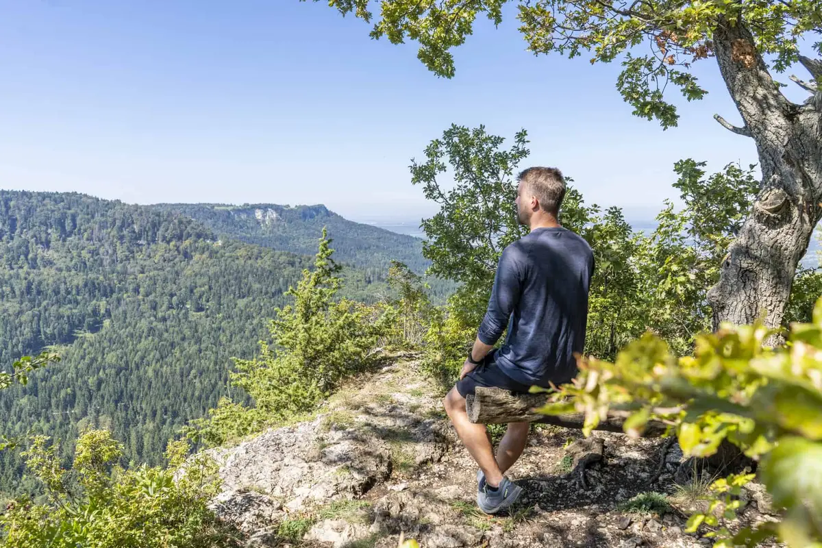 Der Wanderweg Traufgang Hossinger Leiter