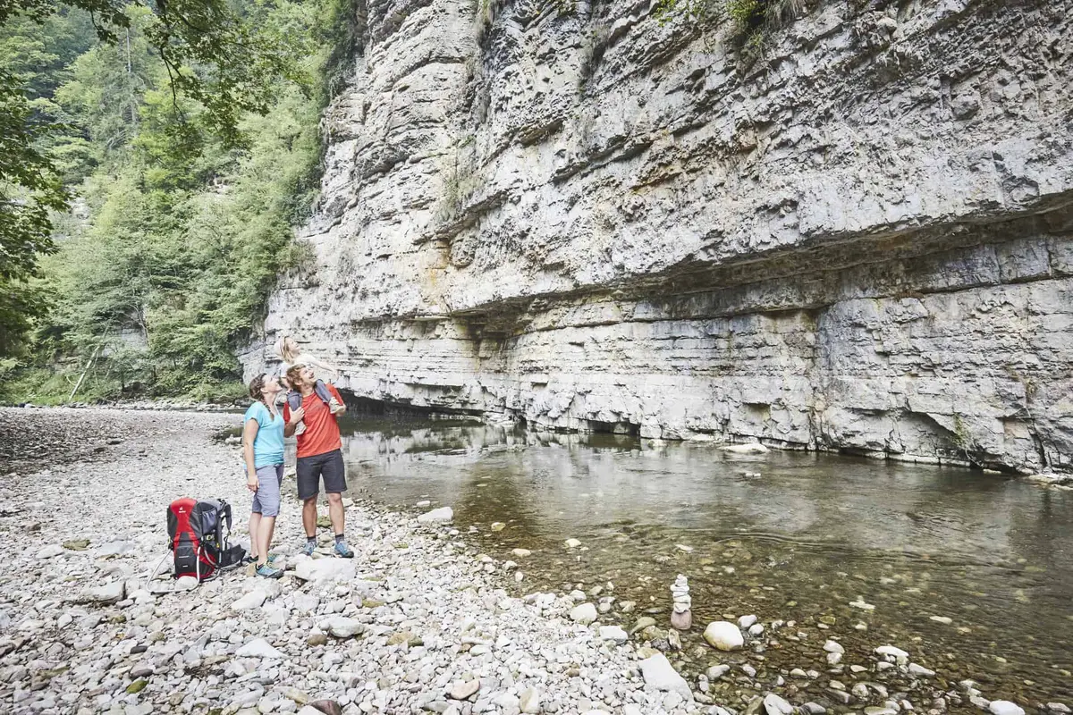 Die Wutachschlucht in Baden-Württemberg