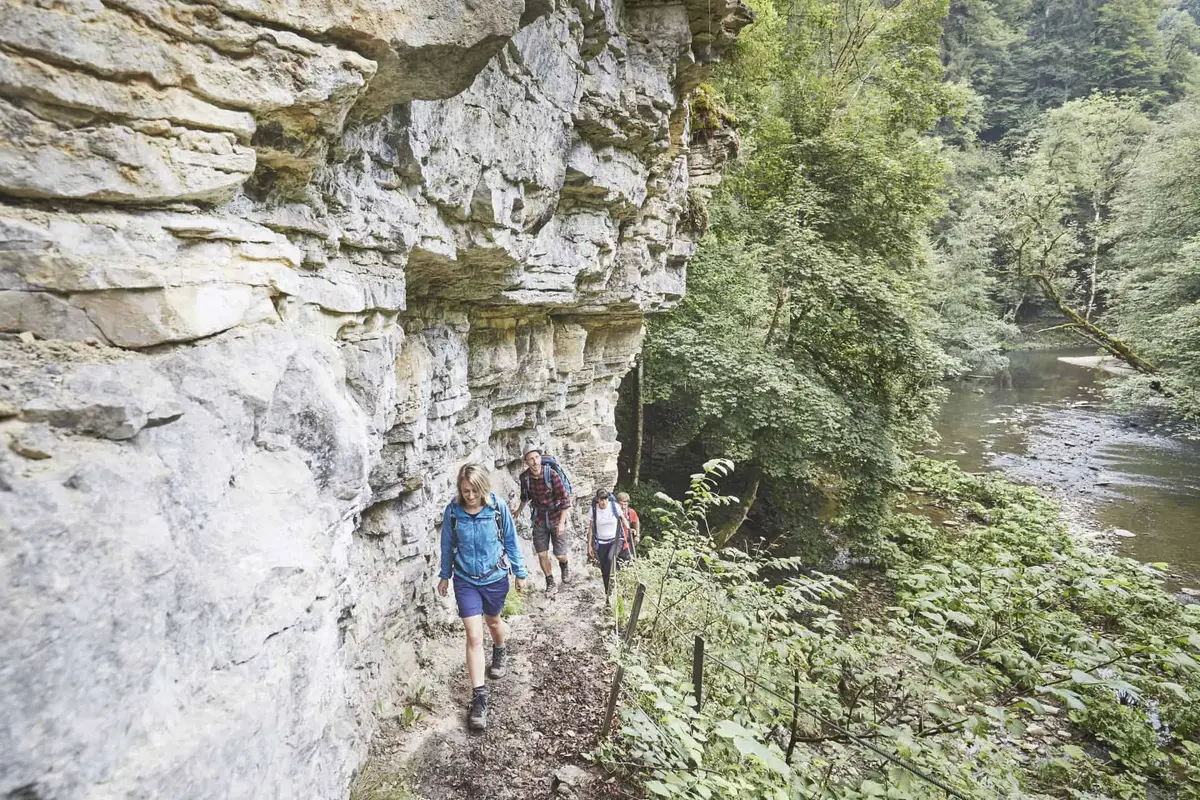 Die Wutachschlucht in Baden-Württemberg