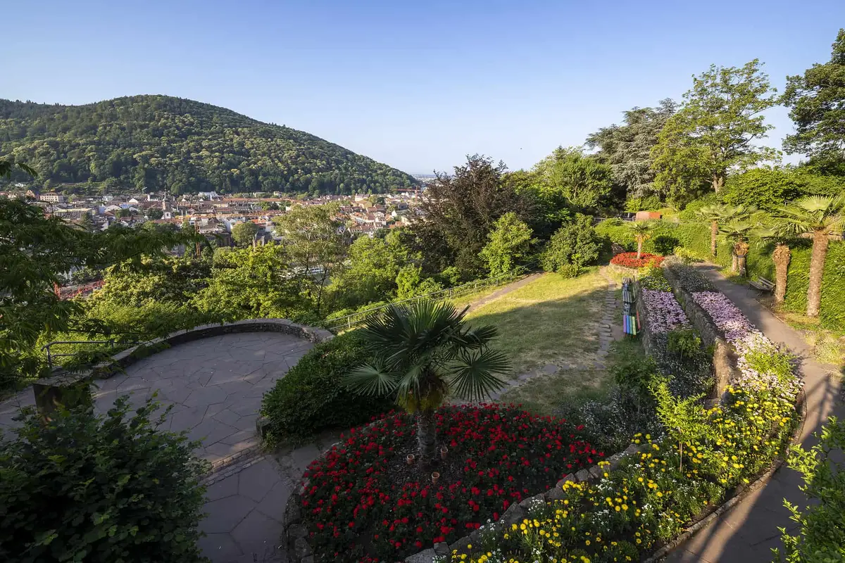 Der Philosophenweg in Heidelberg