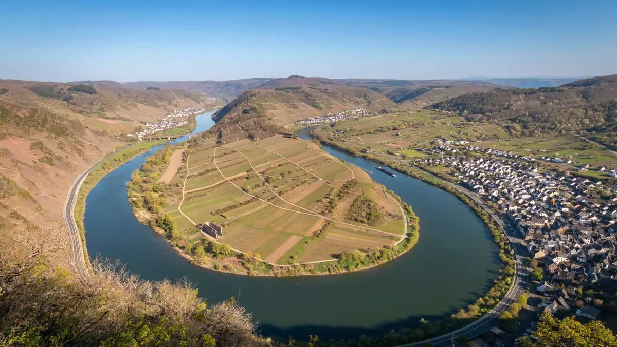Panoramablick Calmont Pfad in Rheinland Pfalz