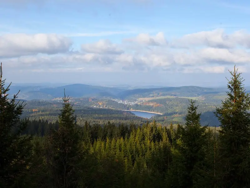 Der Kammweg, Wanderweg in Sachsen
