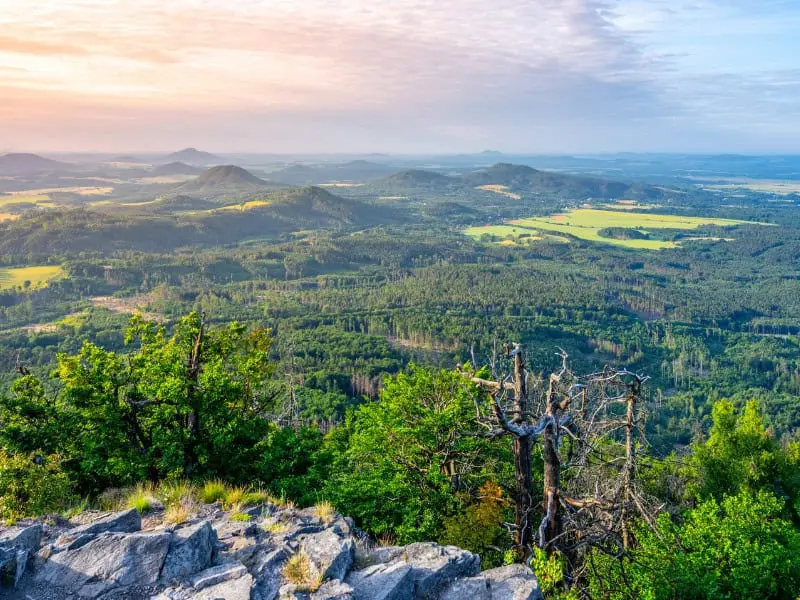 Der Oberlausitzer Bergweg, Wandern in Sachsen