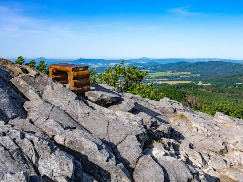 Der Oberlausitzer Bergweg, Wandern in Sachsen