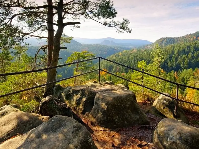 Der Forststeig Elbsandstein, Wanderweg in Sachsen