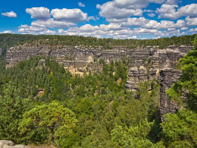 Der Forststeig Elbsandstein, Wanderweg in Sachsen