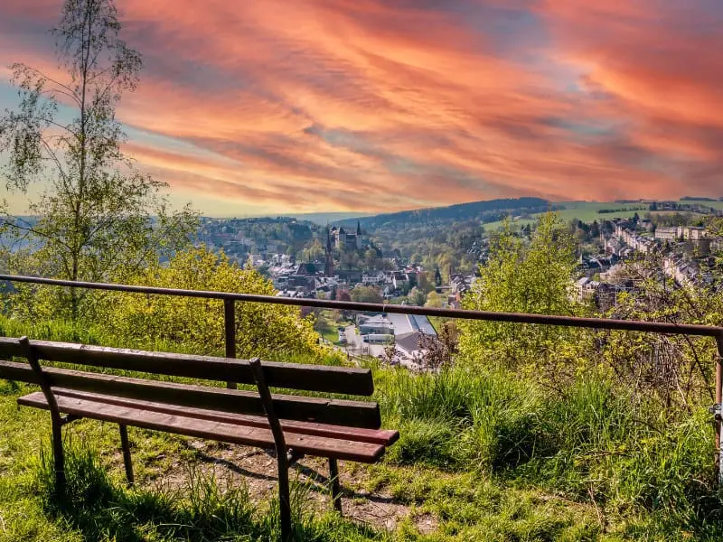 Der Kammweg, Wanderweg in Sachsen