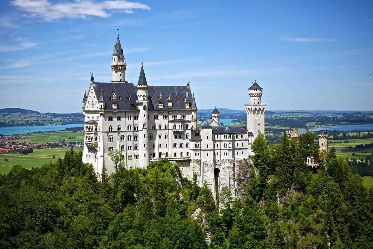 Das Schloss Neuschwanstein