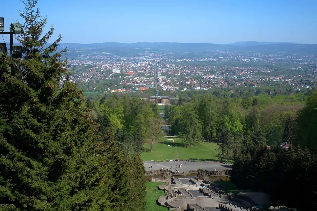 Bergpark Wilhelmshöhe Aussicht