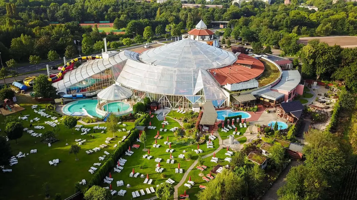 Aqualand Drohnenaufnahme