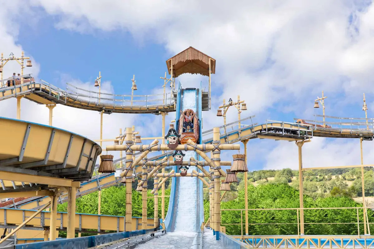 Eifelpark Wildwasserbahn Pirateninsel