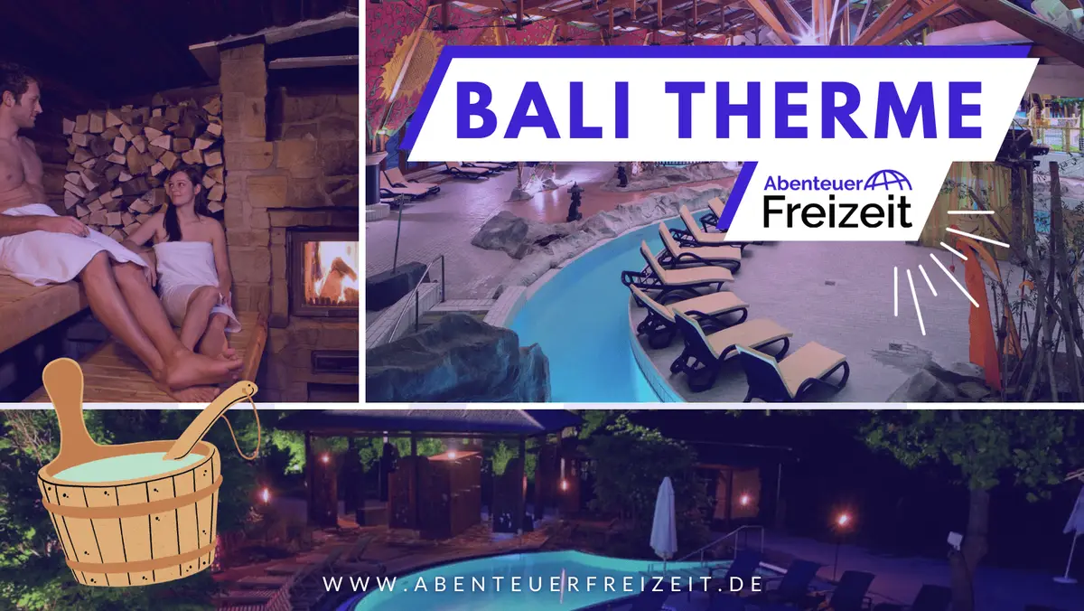 Die Bali Therme, Therme in Bad Oeynhausen, Nordrhein-Westfalen