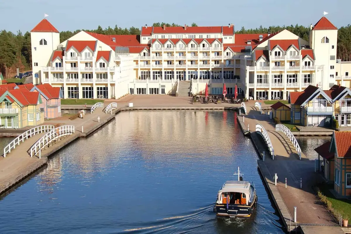 Das Hafendorf Rheinsberg, Ferienpark in Brandenburg
