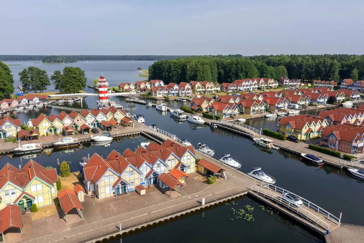 Das Hafendorf Rheinsberg, Ferienpark in Brandenburg