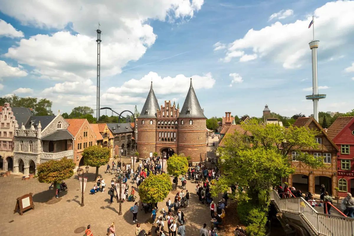 Hansa Park Eingangsbereich