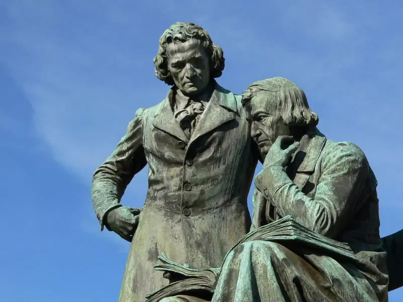 Brüder-Grimm-Denkmal in Hanau