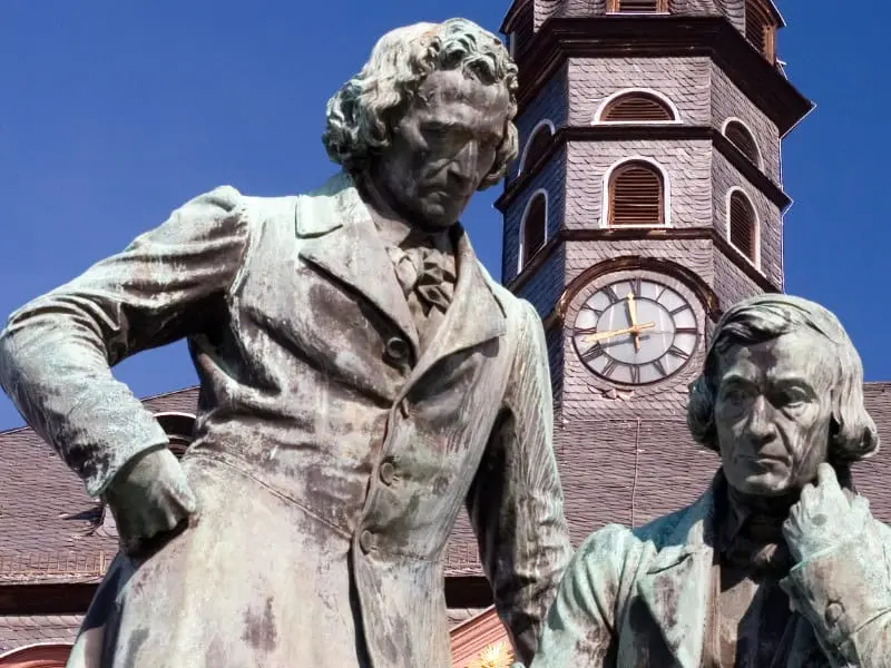 Brüder-Grimm-Denkmal in Hanau