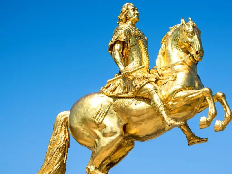Goldener Reiter in Dresden