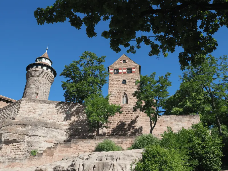 Die Kaiserburg in Nürnberg