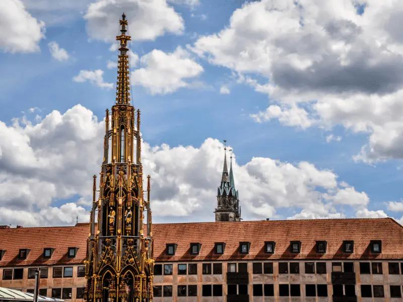 Schöner Brunnen in Nürnberg