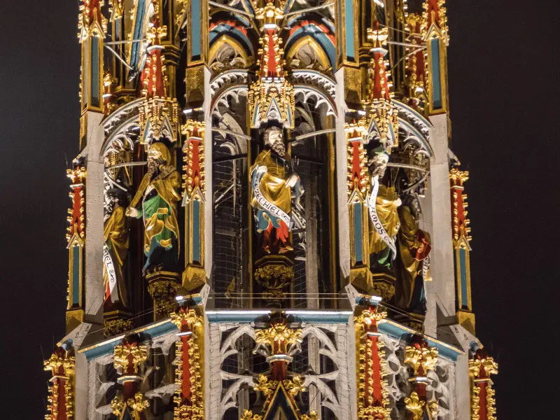 Schöner Brunnen in Nürnberg