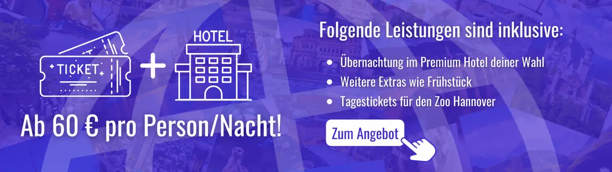 Travelcircus Angebot Ticket + Hotel für Erlebniszoo Hannover