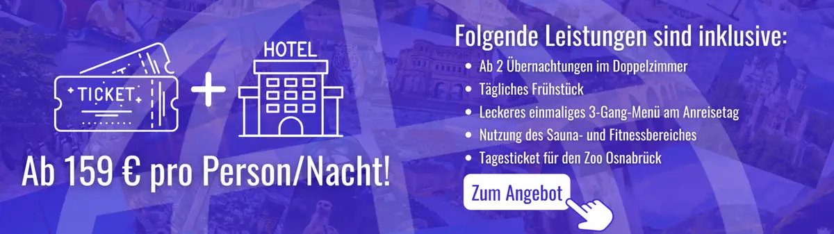 Travelcircus Angebot Ticket + Hotel für Zoo Osnabrück